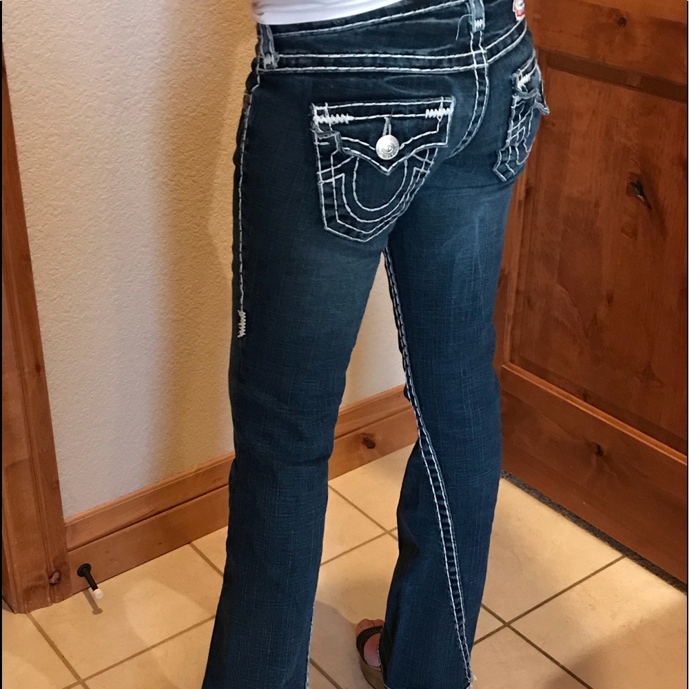 True religion twisted seam thick stitch Joey's, 26